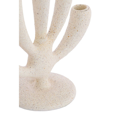 LINO Matte Cream Candlestick 28.5cm