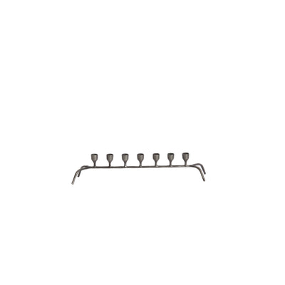 Gunmetal 7 Candle Sticks Holder