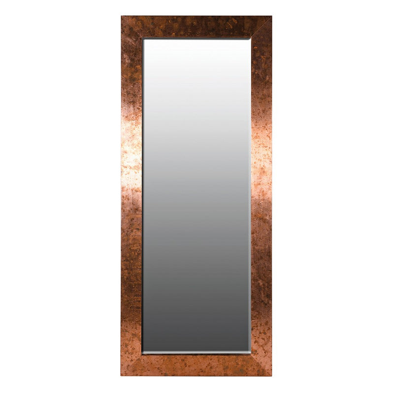 Wide Frame Copper Mirror