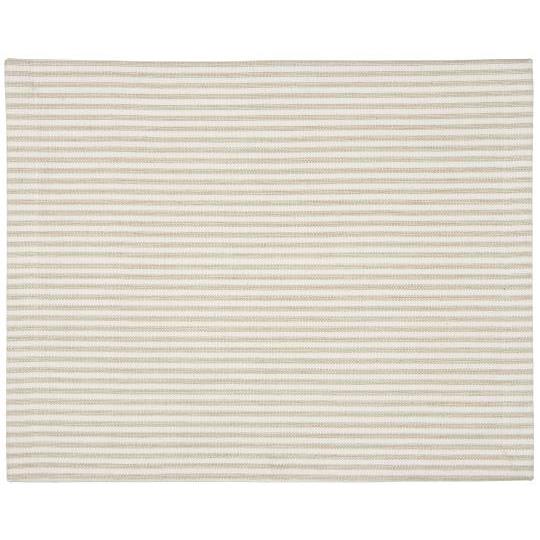 Beige & White Striped Placemat