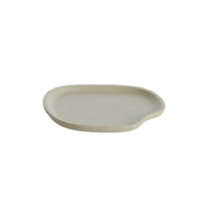 14cm Cream Abstract Dish