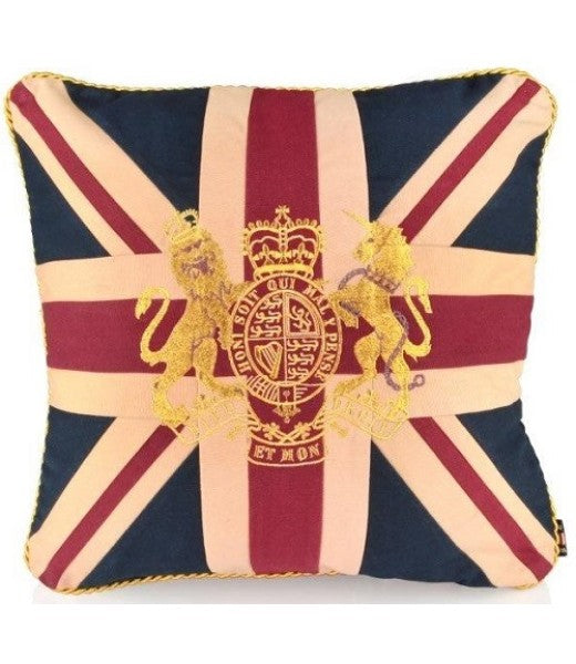 Royal Crest Square Cushion