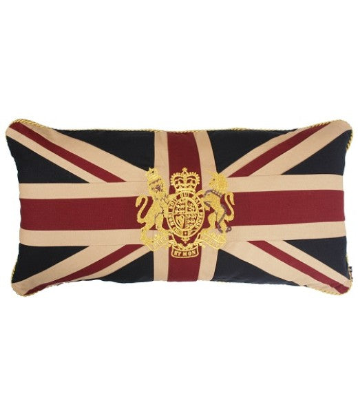 Royal Crest Long Cushion