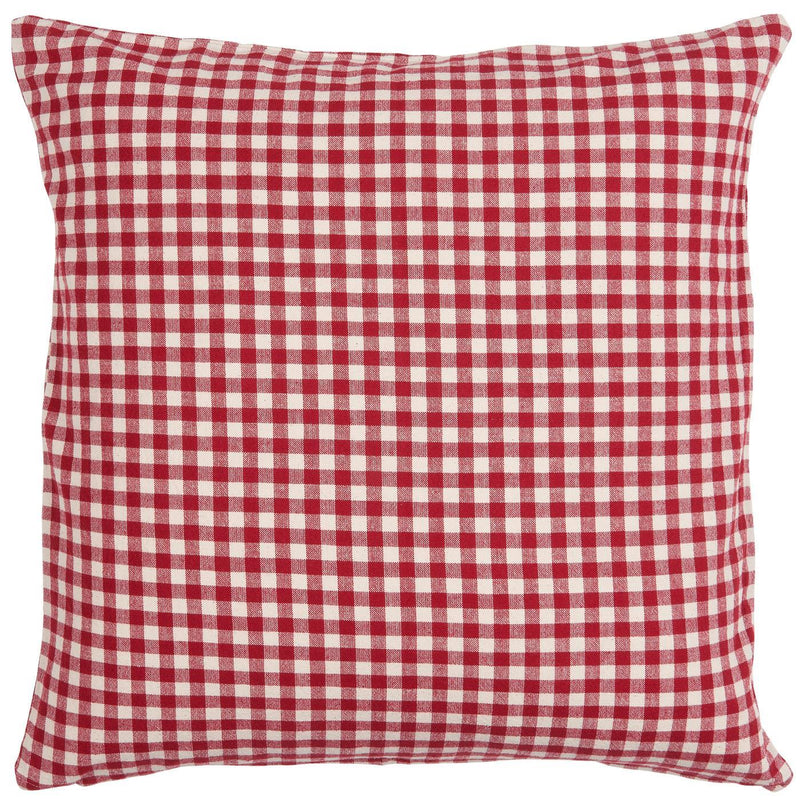 Red Check Cushion