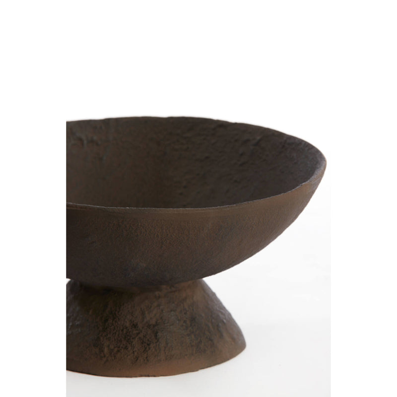 ONA Dark Brown Dish on Base
