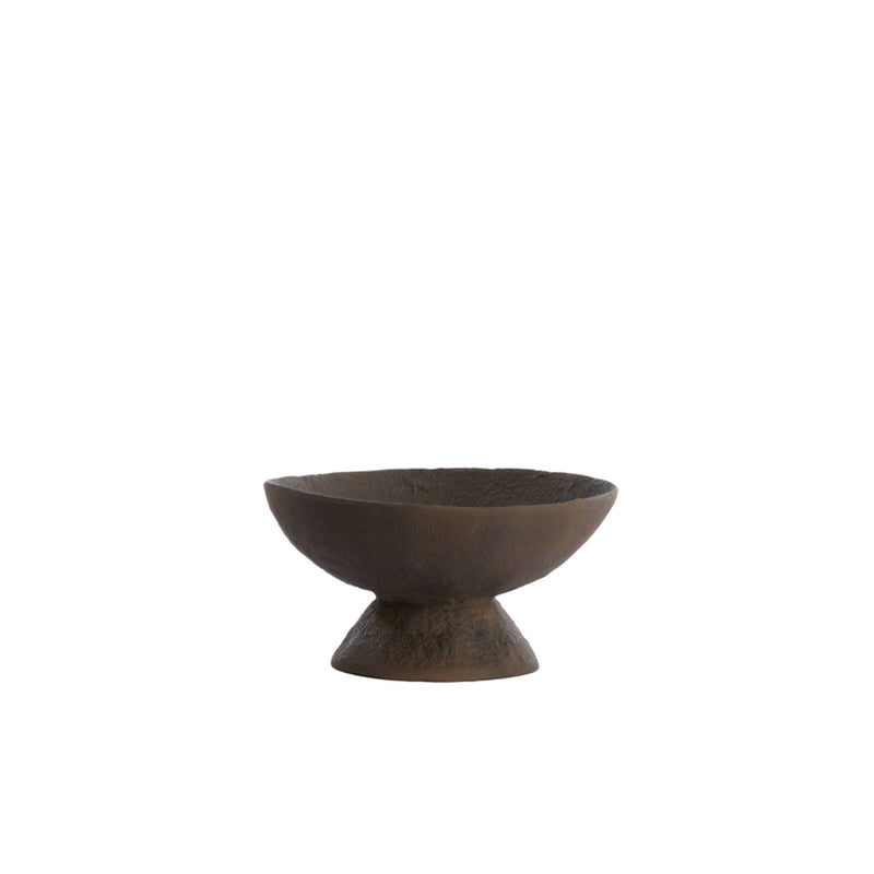 ONA Dark Brown Dish on Base
