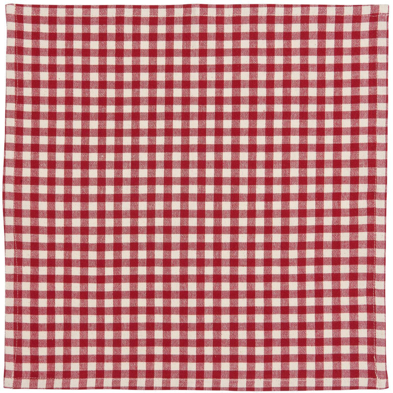 Red Check Napkin