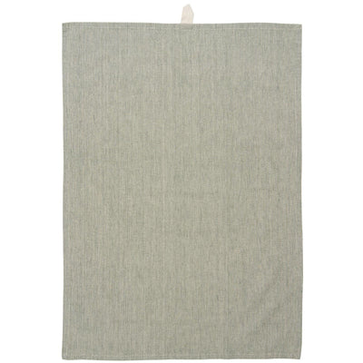 Dark Green/Natural Stripe Tea Towel