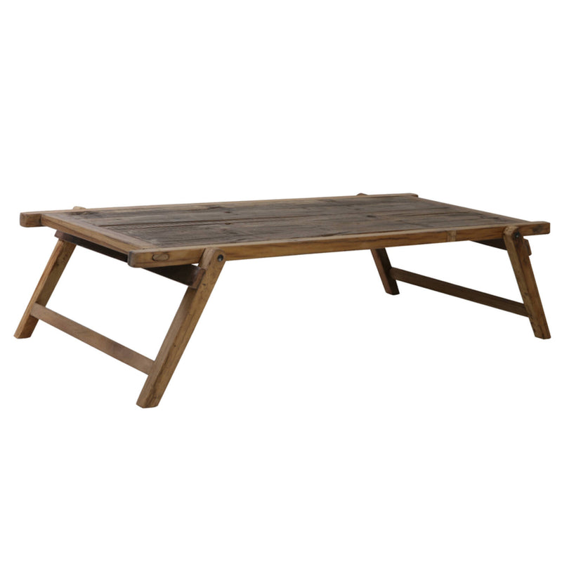 Rustic Wood Brown Coffee Table