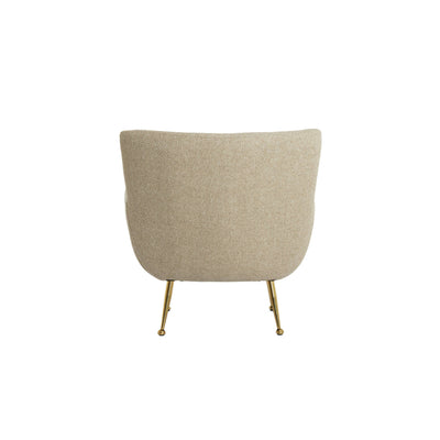 VINA Beige & Gold Chair