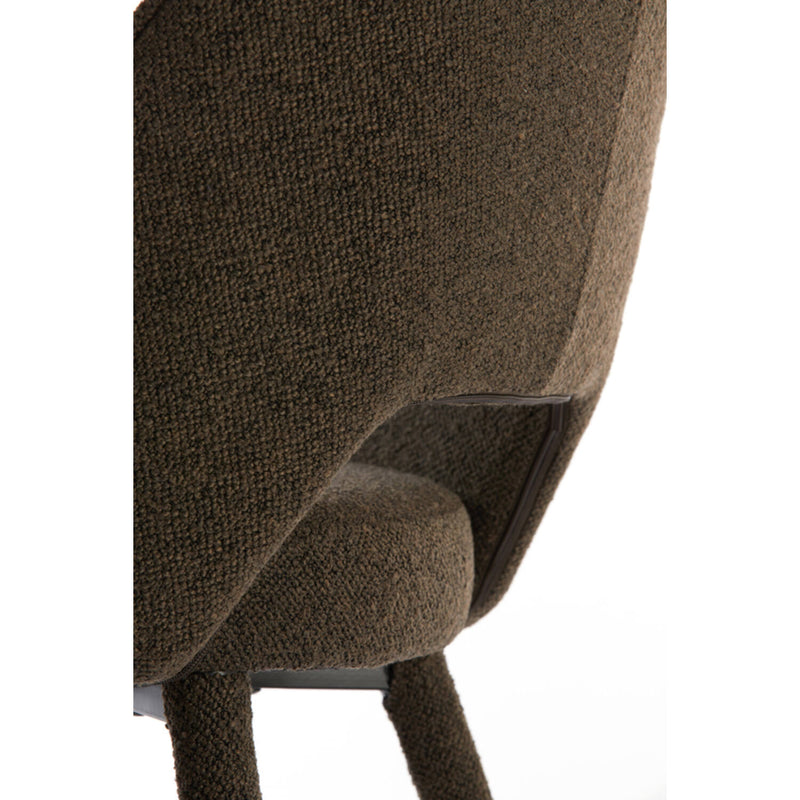 Mushroom Brown Dining Chair