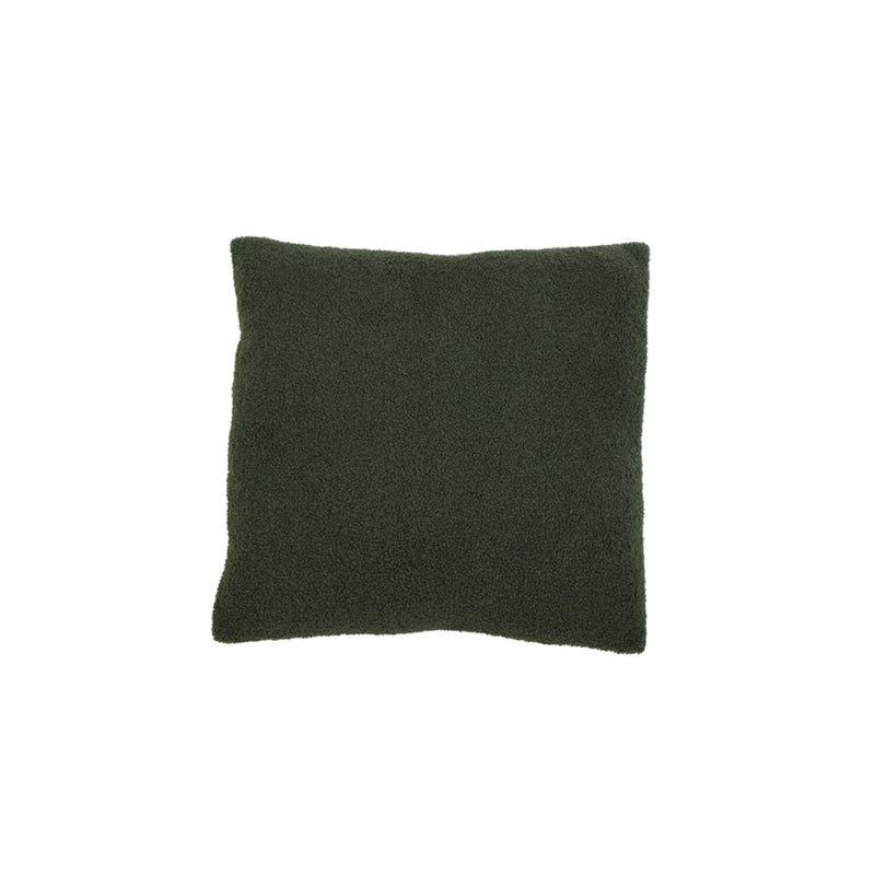 45x45 Dark Olive Teddy Cushion