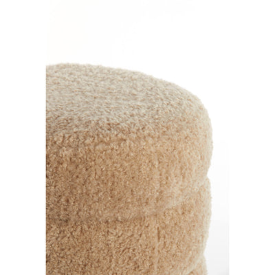 Tan Bubble Pouf