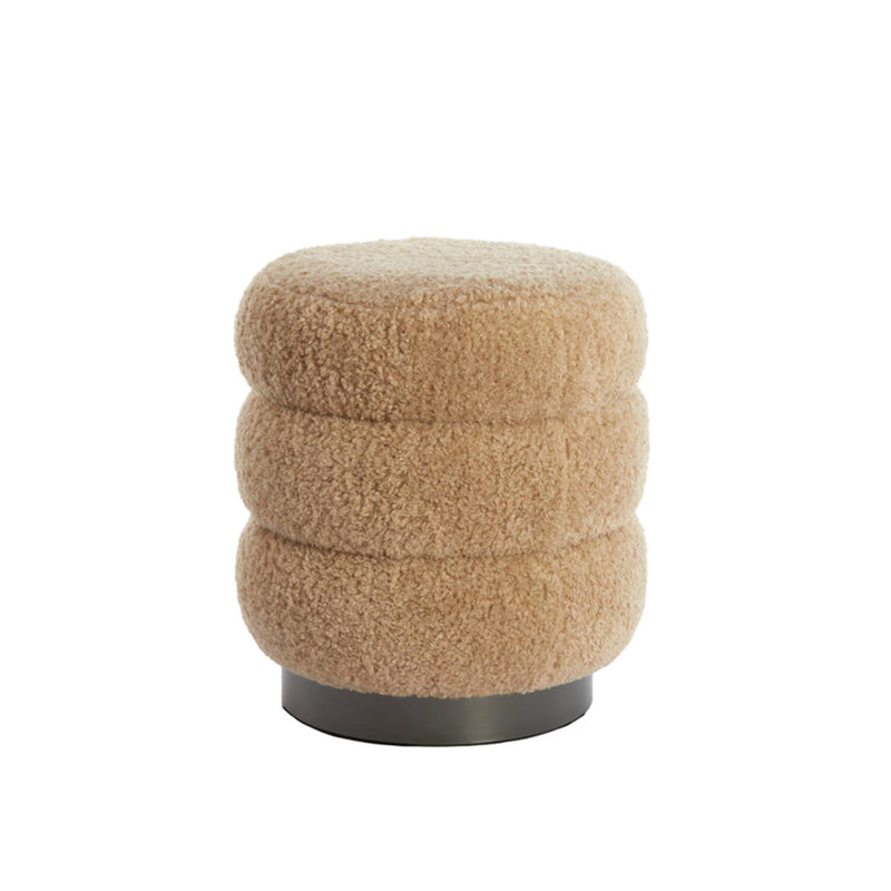 Tan Bubble Pouf