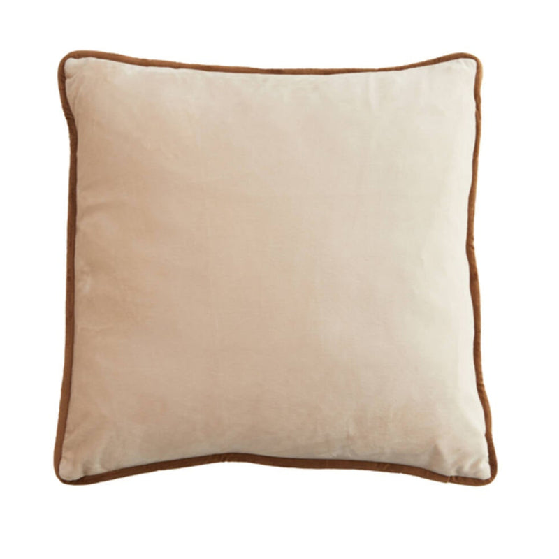 45x45cm Cream W/ Sand Edge Cushion