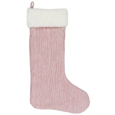 Red/White Stripe Stocking