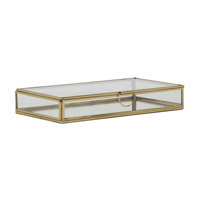 ALESSIN Gold & Glass Box