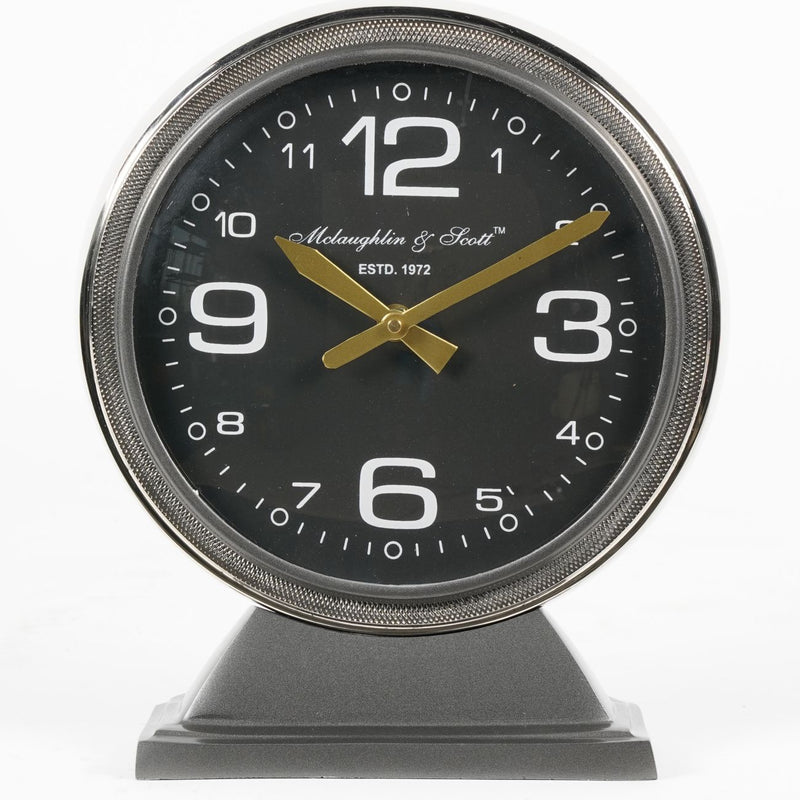 15cm Nickel Aviation Mantel Clock