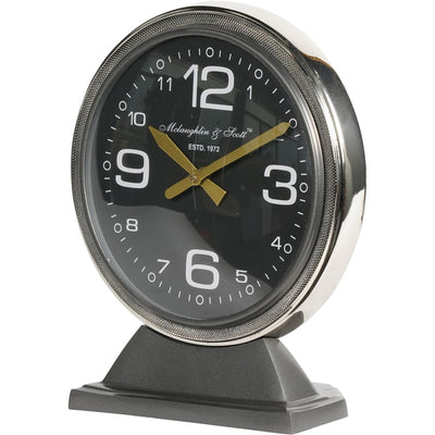 32cm Nickel Aviation Mantel Clock