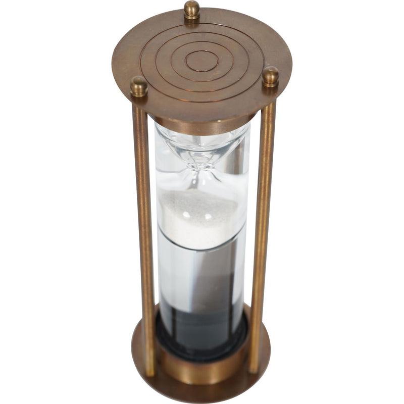 Small Antique Brass Sand Timer