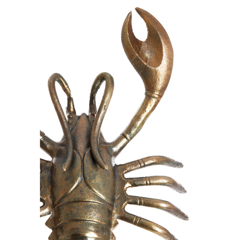 Antique Bronze Lobster Ornament