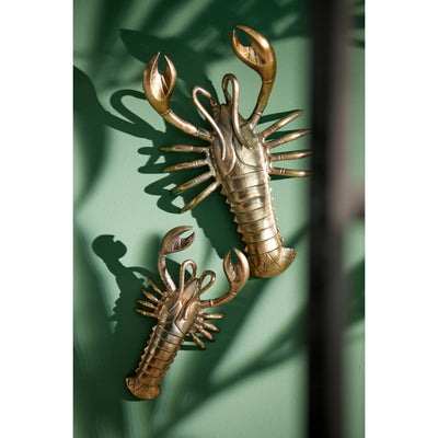 Antique Bronze Lobster Ornament