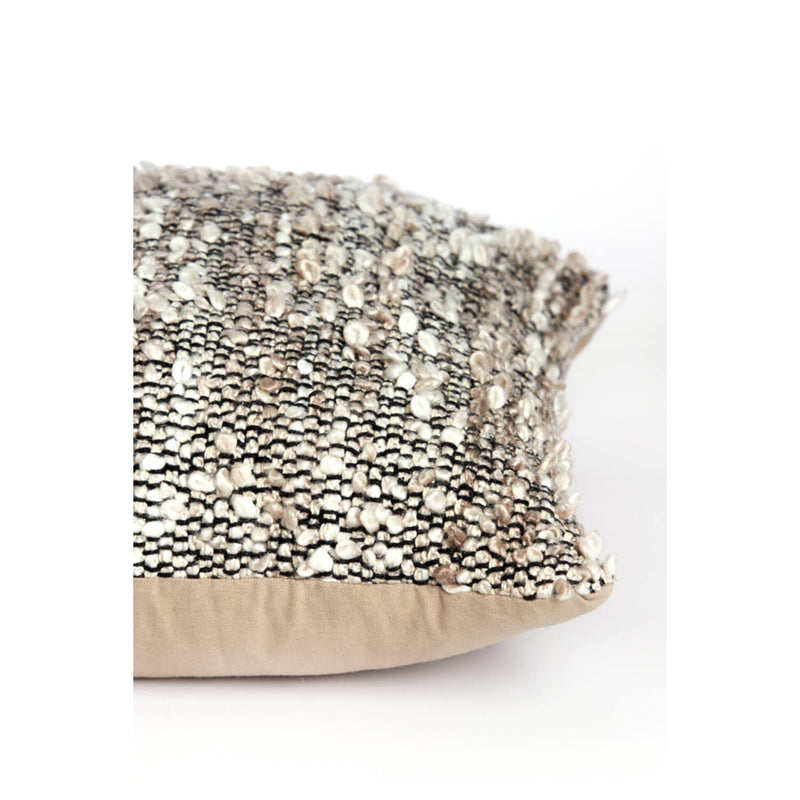 45x45 Brown Boucle Cushion