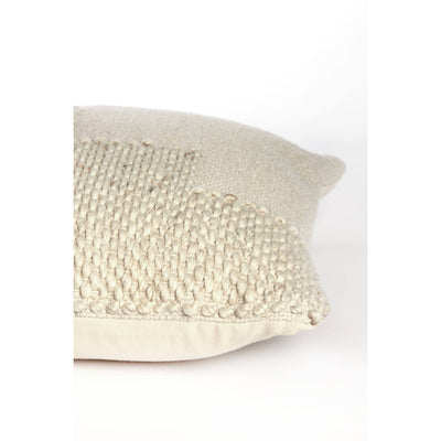 Natural Beige Textured Cushion 60 x 30cm
