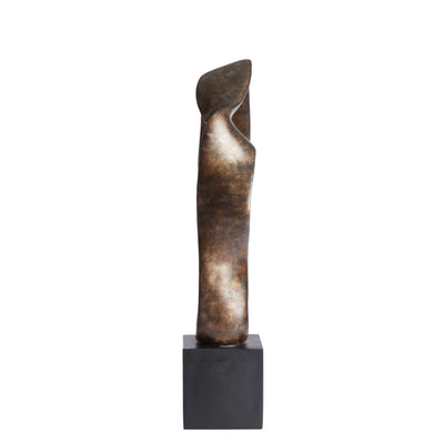 69.5cm Antique Bronze Abstract Wave Ornament