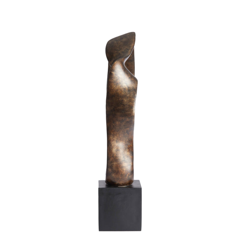 69.5cm Antique Bronze Abstract Wave Ornament