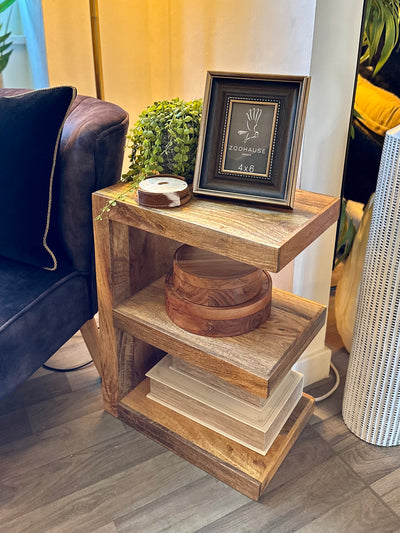 Mango 'E' Side Table