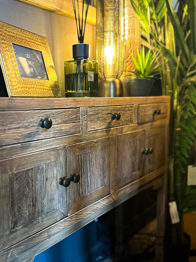 Reclaimed Oak Small Console Table