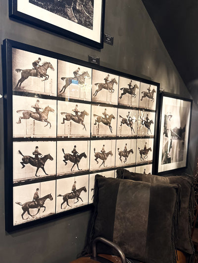 'The Jump' Cinematograph Horse Print