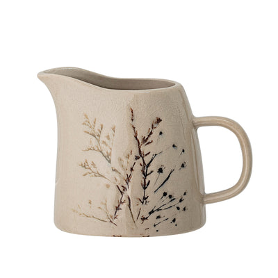 Anya Milk Jug, Nature, Stoneware