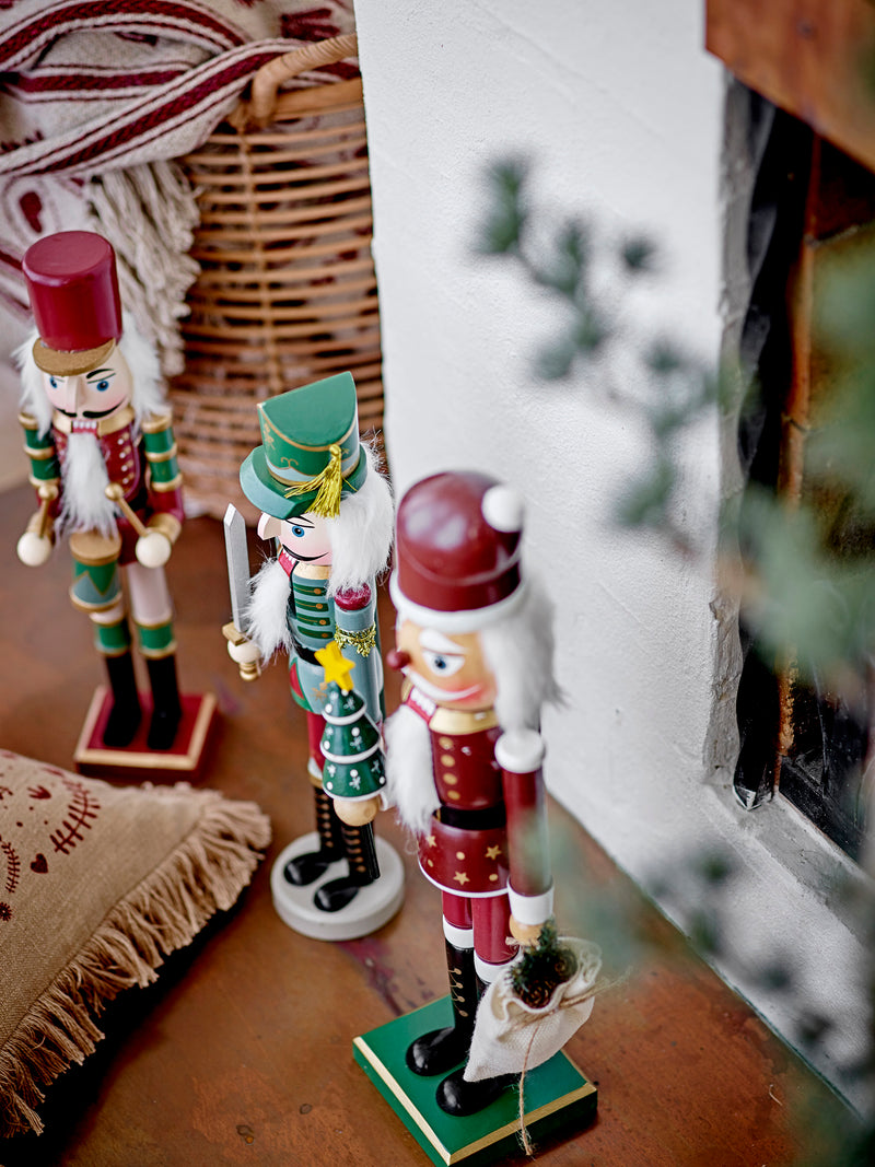 S/2 Wooden Nutcrackers 38cm