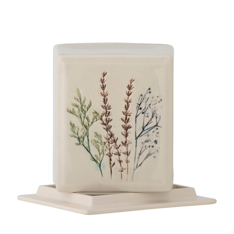 Anya Butter Box, Nature, Stoneware