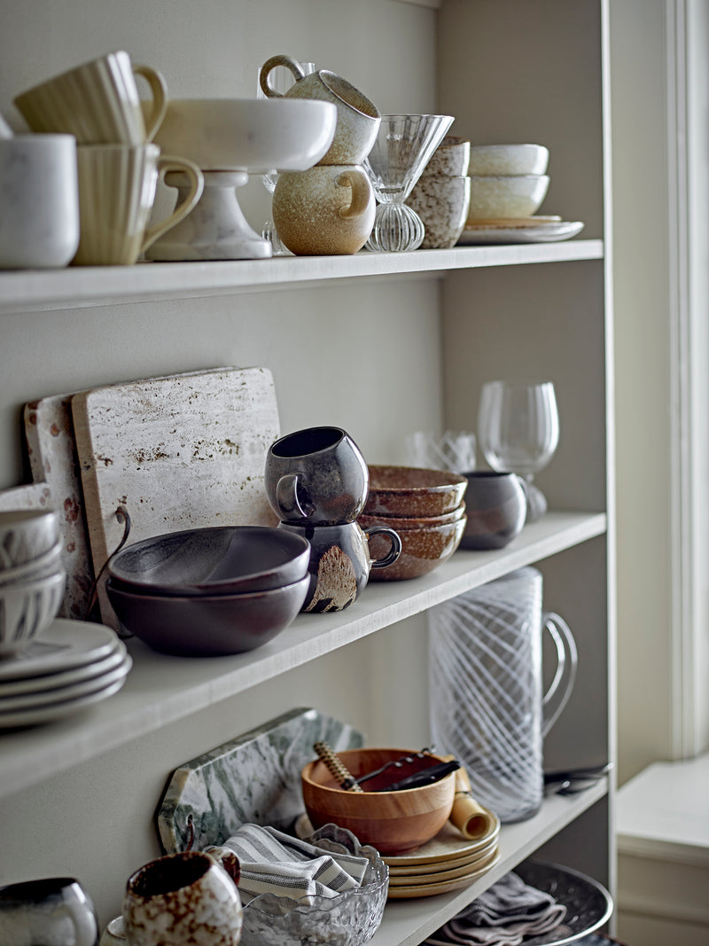 Earth Glazed Cup, Brown Stoneware