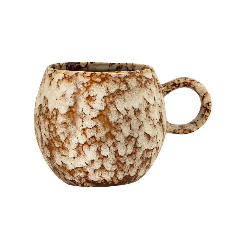Autumn Speckled Cup, Brown Stoneware