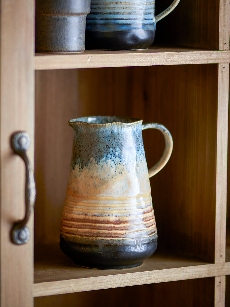 Grey Ombre Stoneware Jug