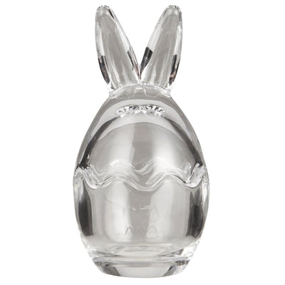 Glass Bunny Jar