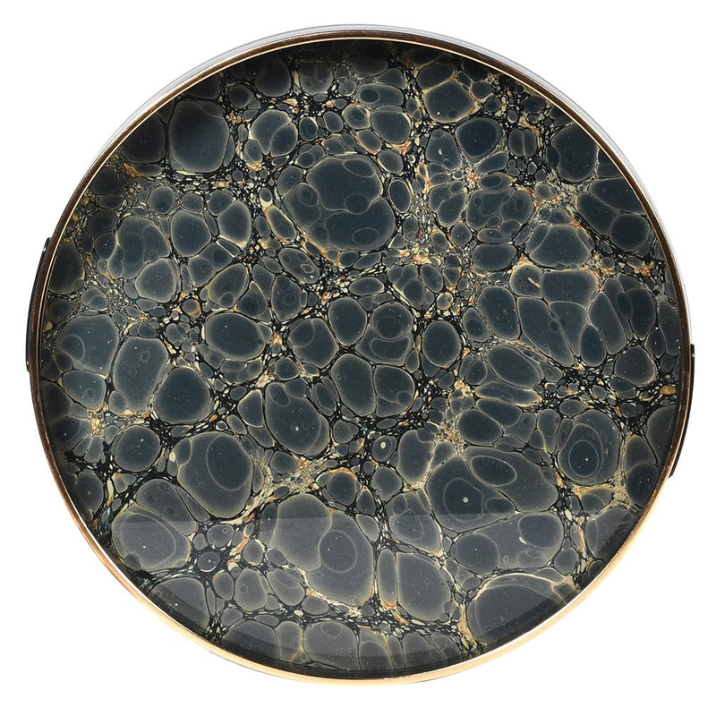 Blue/Gold Mottle Effect Tray