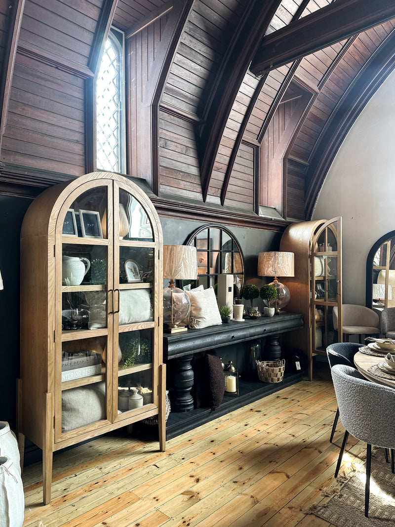 Arched 5 Shelf Display Unit