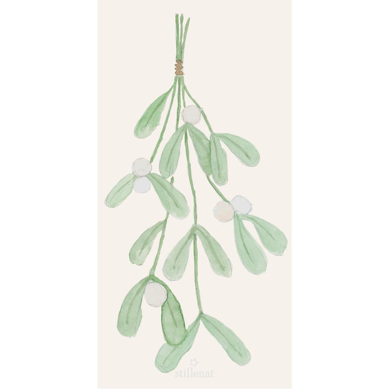 16pc Mistletoe Napkins