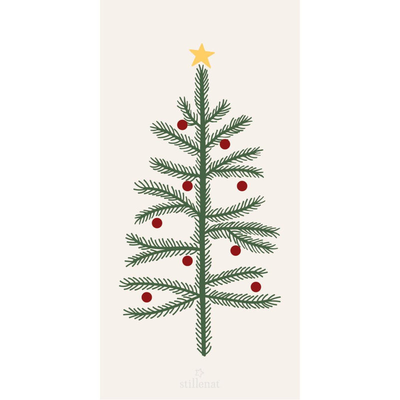 16pc Christmas Tree Napkins