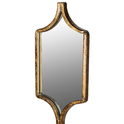 Tall Gold Shaped Multi Mirror