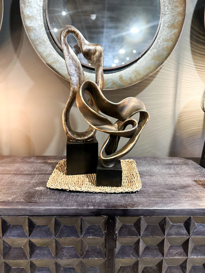 Antique Bronze Knot Ornament