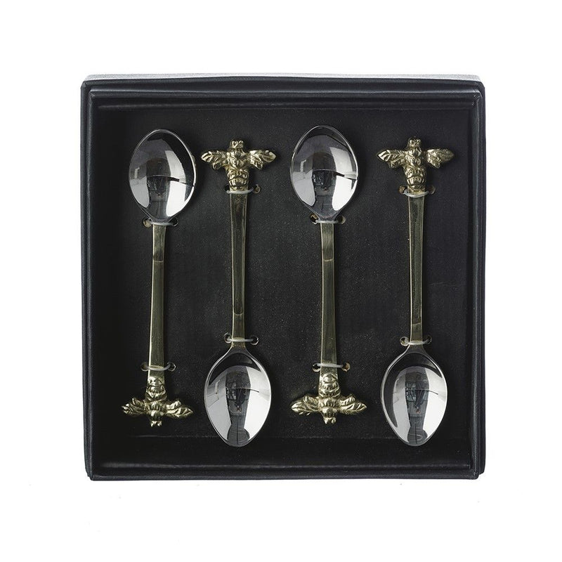 4 Spoons- Gold Bee