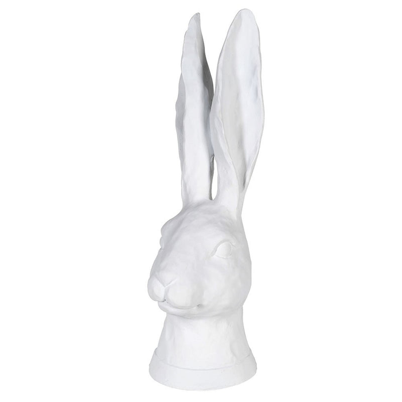 White Rabbit Ears Up Ornament