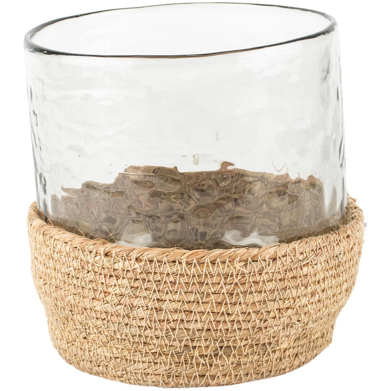 Tealight In Jute Basket