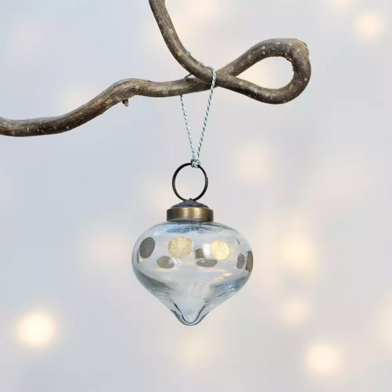 Small Gold Spotted Onion Bauble